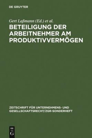 Buch Beteiligung der Arbeitnehmer am Produktivvermoegen Gert Laßmann