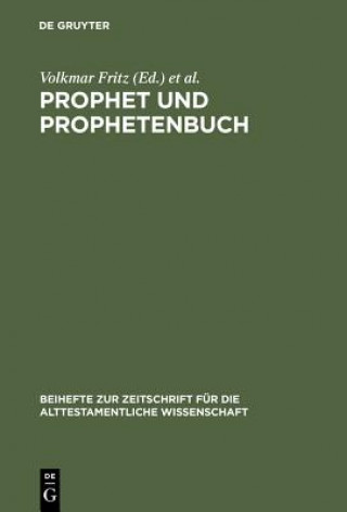 Könyv Prophet Und Prophetenbuch Volkmar Fritz