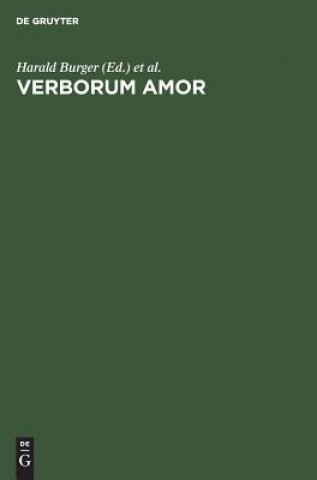 Kniha Verborum Amor Harald Burger