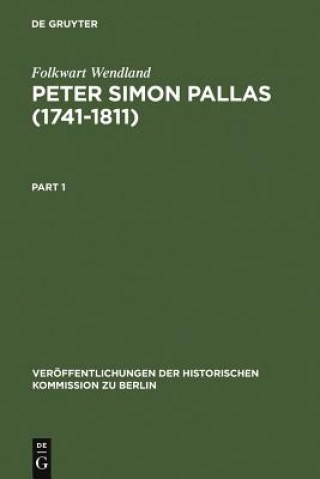 Carte Peter Simon Pallas (1741-1811) Folkwart Wendland