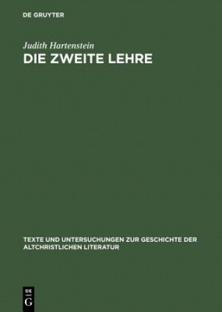 Kniha Die Zweite Lehre Judith Hartenstein