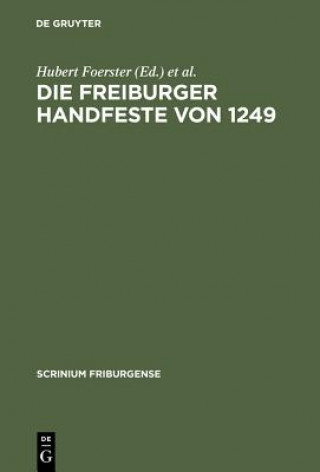 Carte Freiburger Handfeste von 1249 Jean-Daniel Dessonanz
