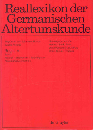 Книга Band 1: Autoren, Stichwörter, Fachregister, Abkürzungsverzeichnis. Band 2: Alphabetisches Register Heinrich Beck