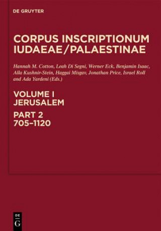 Book Jerusalem: 705-1120 Hannah M. Cotton