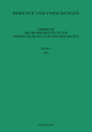 Knjiga 1997 Bundesinstitut für Kultur und Geschichte der Deutschen im östlichen