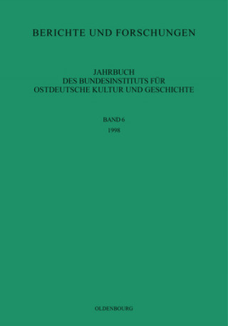 Carte 1998 Bundesinstitut für Kultur und Geschichte der Deutschen im östlichen