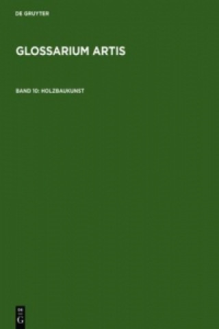 Kniha Glossarium Artis (Dictionary of Art - a Specialized and Systematic Dictionary) Comite International d'Histoire de l'Art