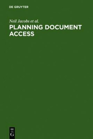 Knjiga Planning Document Access Neil Jacobs