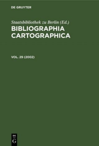 Knjiga 2002 Staatsbibliothek Zu Berlin