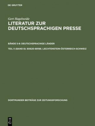 Kniha 80620-89198. Liechtenstein-OEsterreich-Schweiz Gert Hagelweide