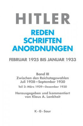 Книга Marz 1929 - Dezember 1929 Klaus A. Lankheit