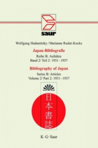 Kniha Bibliography of Japan Wolfgang Hadamitzky