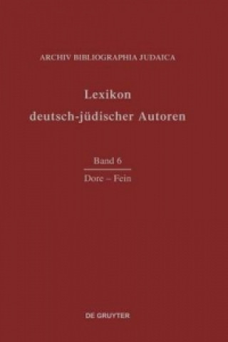 Könyv Dore - Fein Archiv Bibliographia Judaica E. V.