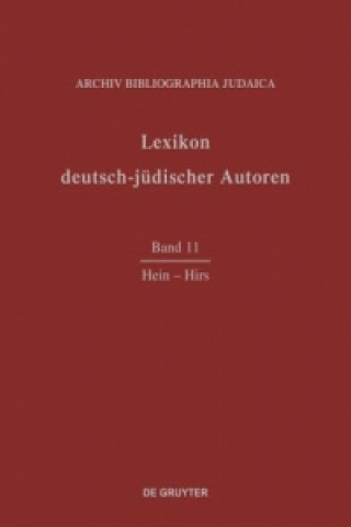 Buch Hein-Hirs Archiv Bibliographia Judaica E. V.