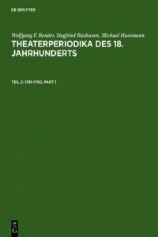 Buch 1781-1790 Wolfgang F Bender