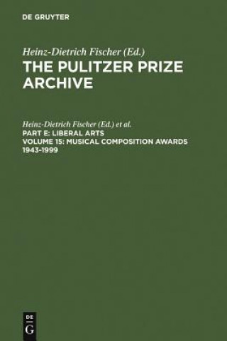 Könyv Musical Composition Awards 1943-1999 Erika J. Fischer