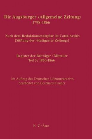 Книга Register der Beitrager / Mitteiler Bernhard Fischer