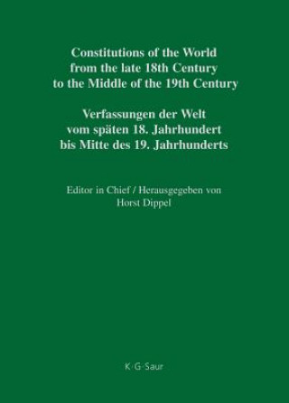 Kniha Constitutional Documents of Austria, Hungary and Liechtenstein 1791-1849 Ilse Reiter