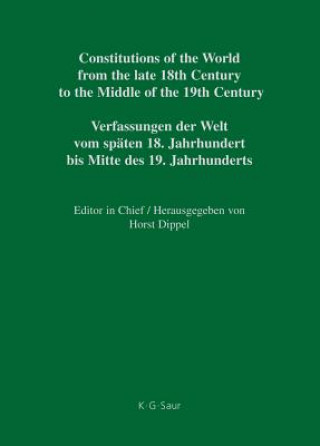 Książka Constitutional Documents of Austria, Hungary and Liechtenstein 1791-1849 Ilse Reiter