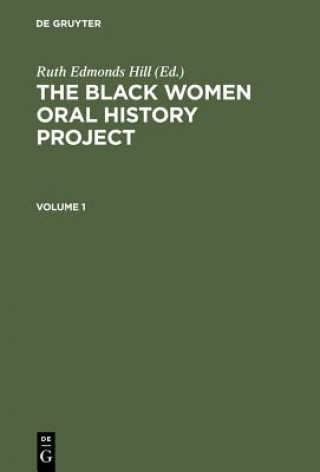 Carte The Black Women Oral History Project. Cplt. Ruth Edmonds Hill