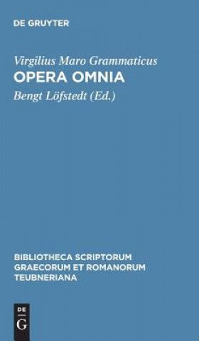 Kniha Opera omnia Virgilius Maro Grammaticus