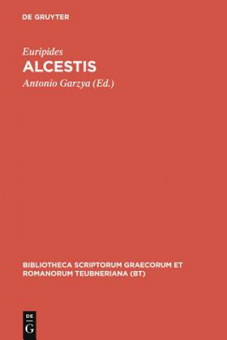 Kniha Alcestis Pb Euripides/Garzya