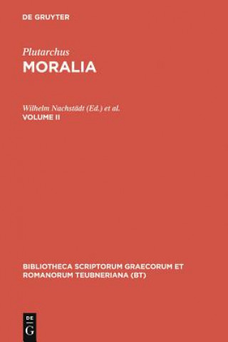 Könyv Moralia, Vol. II CB Plutarchus