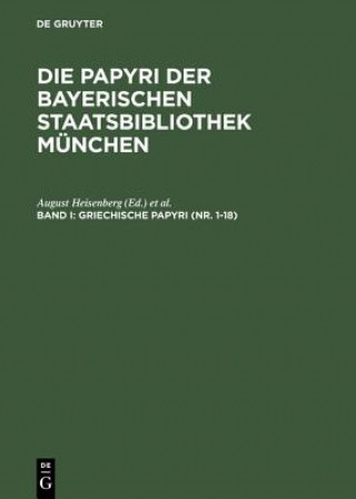 Книга Griechische Papyri (NR. 1-18) Dieter Hagedorn