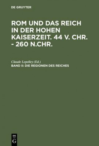 Kniha Regionen des Reiches Claude Lepelley