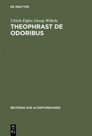 Buch Theophrast De odoribus Ulrich Eigler