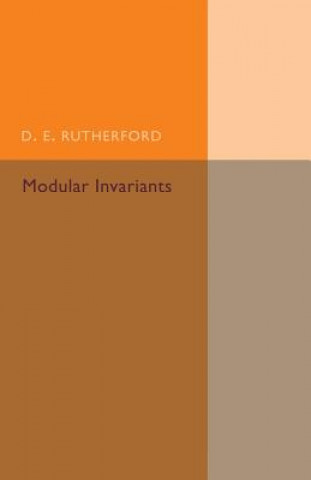 Książka Modular Invariants D. E. Rutherford