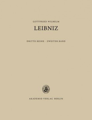 Libro Saemtliche Schriften Und Briefe Gottfried Wilhelm Leibniz