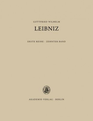 Kniha Saemtliche Schriften Und Briefe Gottfried Wilhelm Leibniz