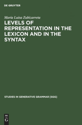 Book Levels of representation in the lexicon and in the syntax 