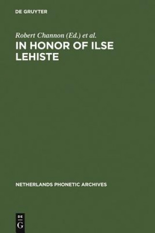 Carte In honor of Ilse Lehiste Robert Channon