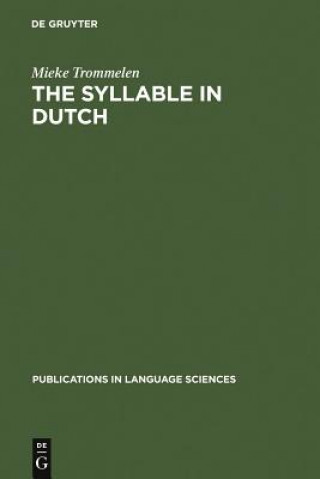 Kniha Syllable in Dutch Mieke Trommelen