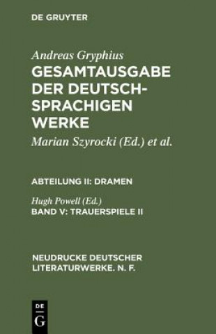 Book Trauerspiele II Hugh Powell