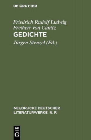 Carte Gedichte Friedrich Rudolf Ludwig Freiherr von Canitz