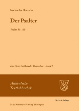 Carte Der Psalter Notker der Deutsche