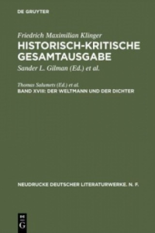 Könyv Weltmann Und Der Dichter Sander L. Gilman