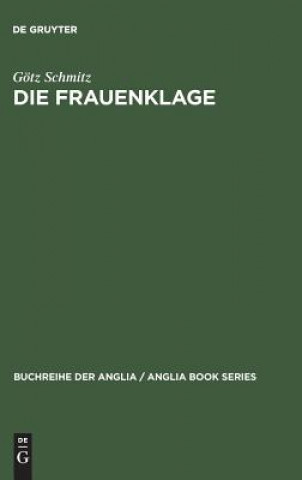 Könyv Die Frauenklage Gotz Schmitz