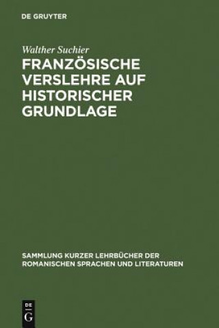 Carte Franzoesische Verslehre Auf Historischer Grundlage Walther Suchier