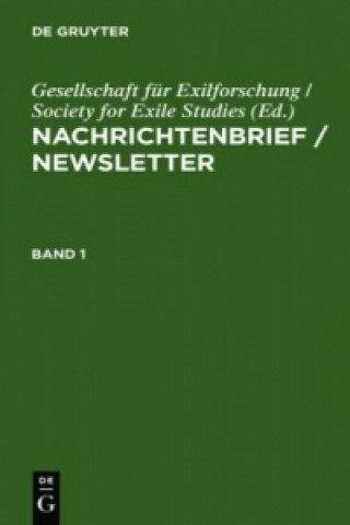 Libro Nachrichtenbrief / Newsletter Gesellschaft für Exilforschung Society for Exile Studies