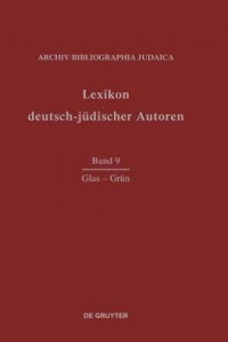 Knjiga Glas-Grun Archiv Bibliographia Judaica E. V.