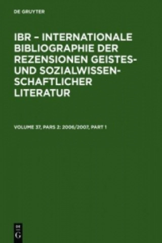 Kniha 2006/2007 De Gruyter