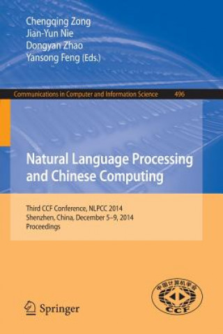 Carte Natural Language Processing and Chinese Computing Chengqing Zong