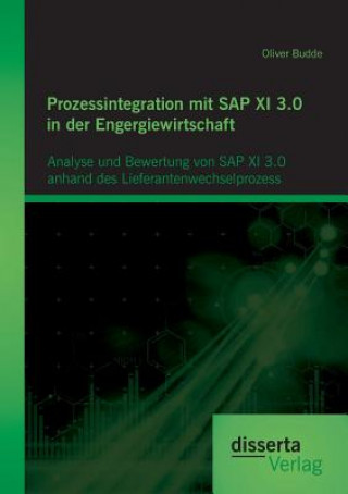 Knjiga Prozessintegration mit SAP XI 3.0 in der Engergiewirtschaft Oliver Budde