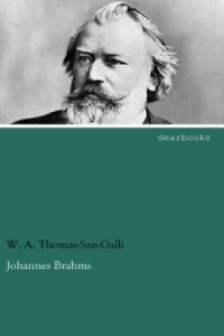 Carte Johannes Brahms W. A. Thomas-San-Galli