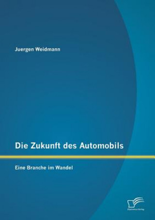 Kniha Zukunft des Automobils Juergen Weidmann