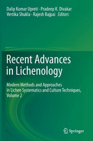 Carte Recent Advances in Lichenology Dalip Kumar Upreti